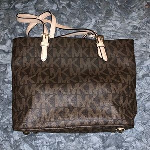 BROWN MICHAEL KORS PURSE